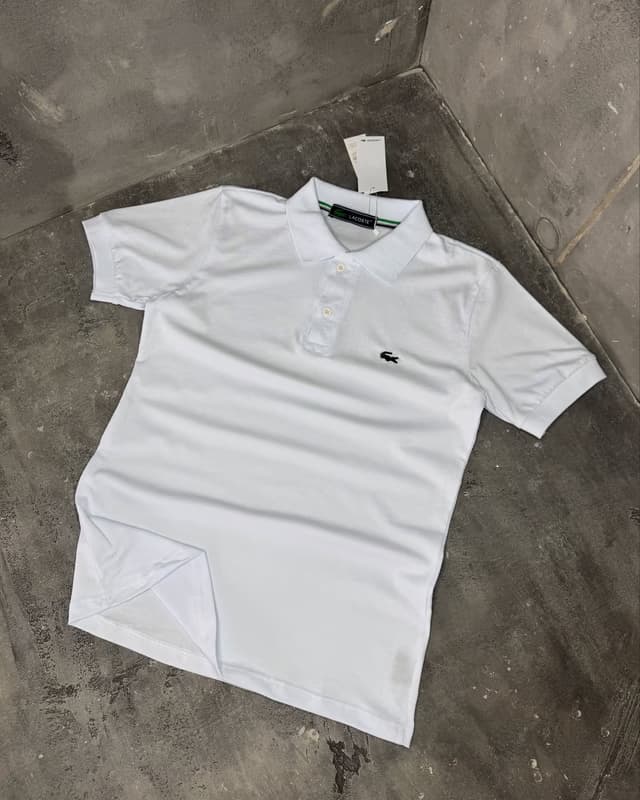 Lacosta Bijela Majica (Kragna) - slika 1