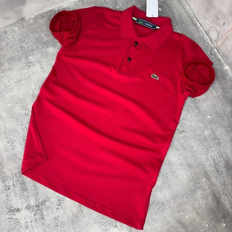 Lacosta Crvena Majica (Kragna) - slika 1