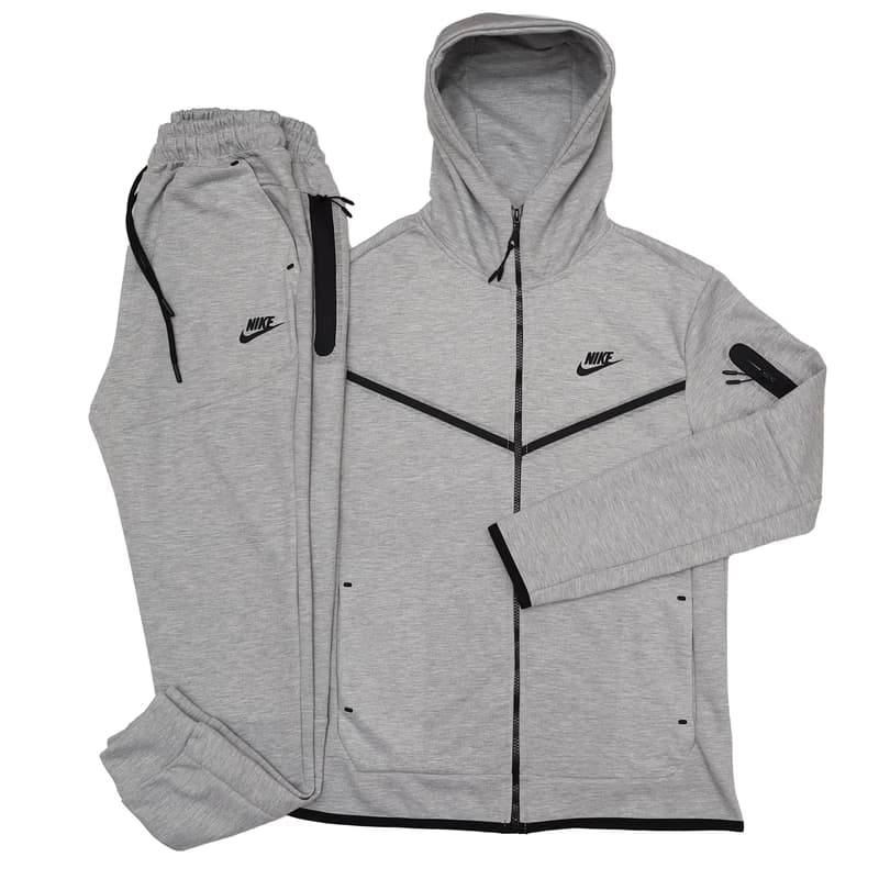 Nike Siva Trenerka Tech Fleece (sa gumom) - slika 1