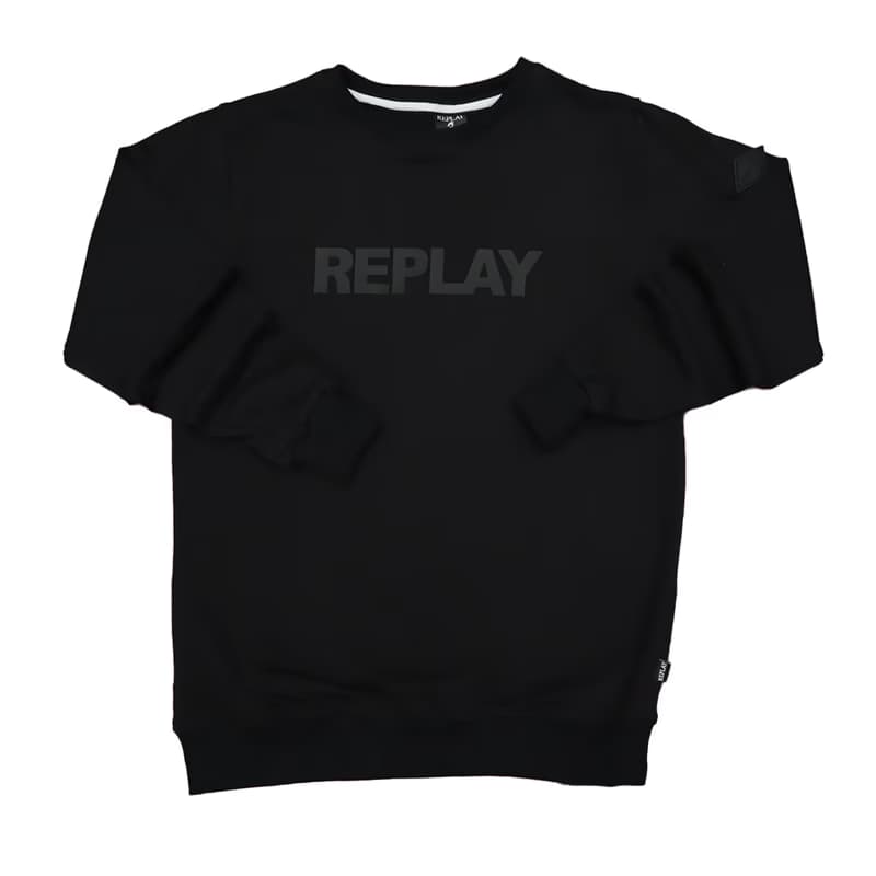 Replay Crna Dukserica - slika 1